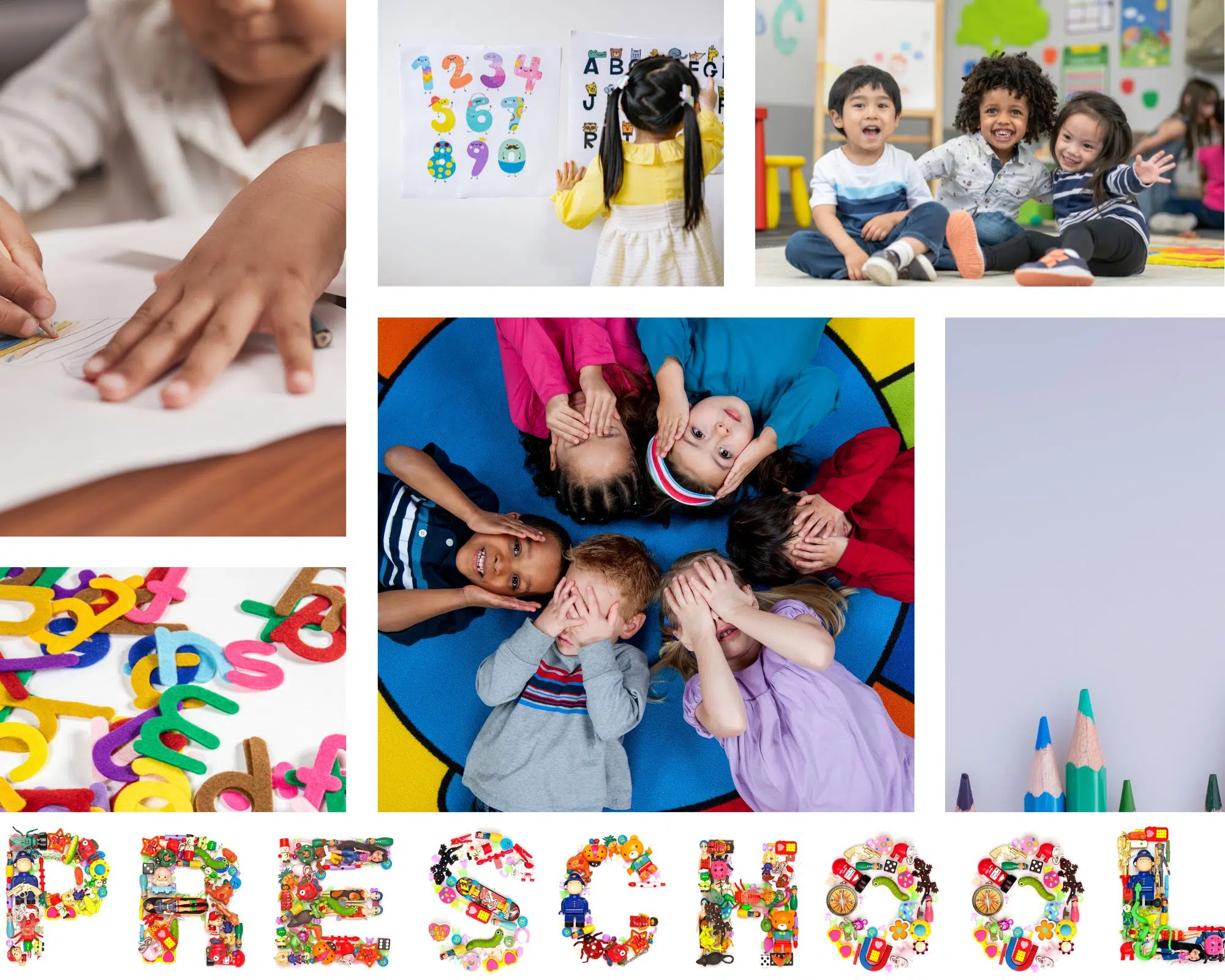 Collage Preschool Activities